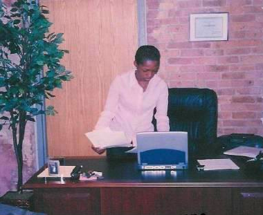 Working at the office (2005)
